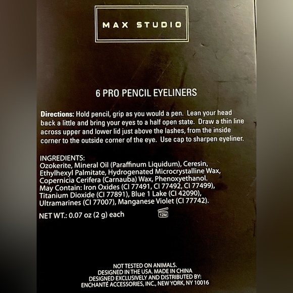 6 PRO PENCIL EYELINERS - Picture 3 of 3